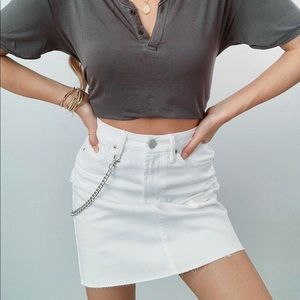 *SOLD* Dear John Denim | White denim skirt